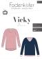 Preview: Papierschnittmuster Pullover Vicky Damen